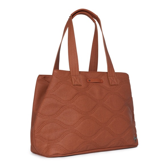 LUG Tempo Matte Luxe VL Tote Bag in Copper - Picture 3 of 14